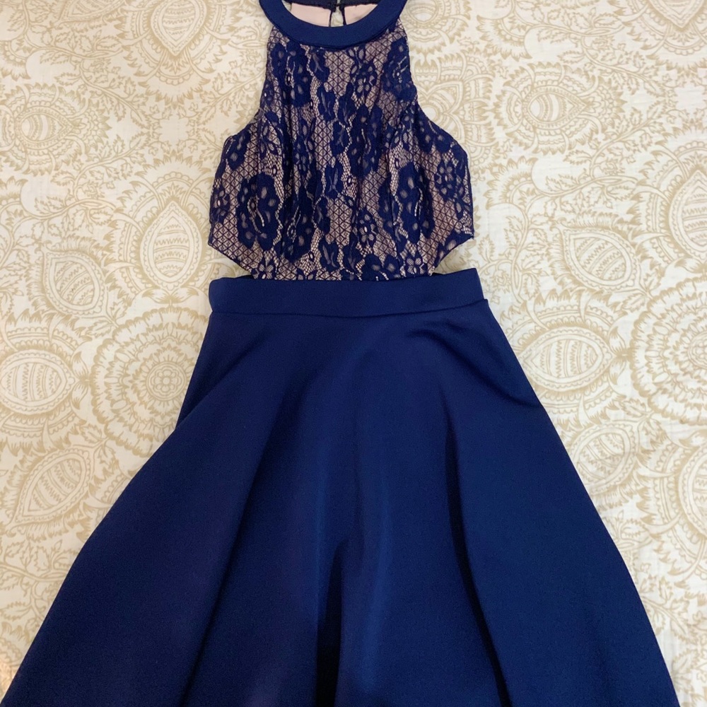 A-Line Halter Party Dress